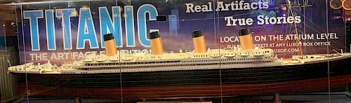 TITANIC: Artefact Exhibition, The Luxor, Las Vegas