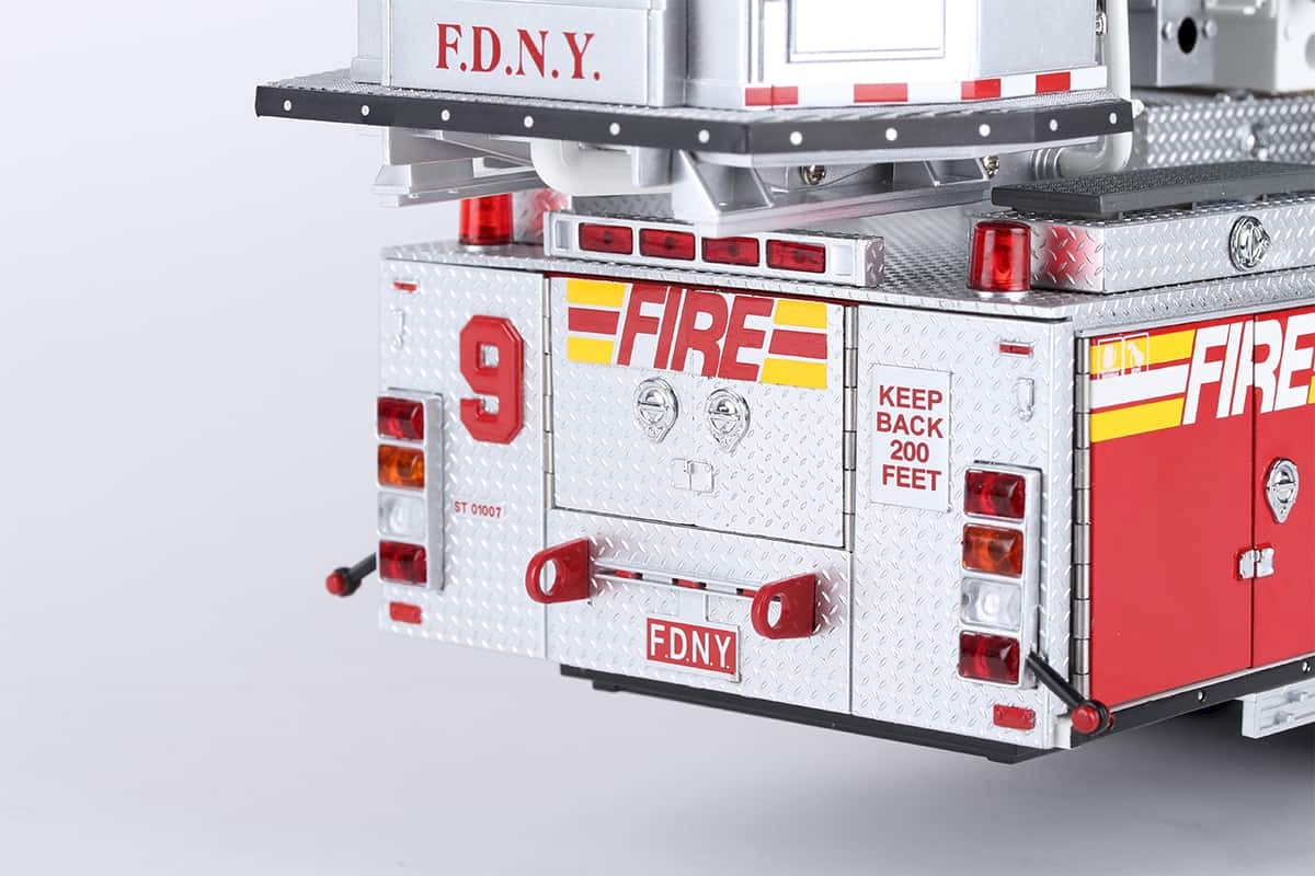 FDNY Ladder 9 rear