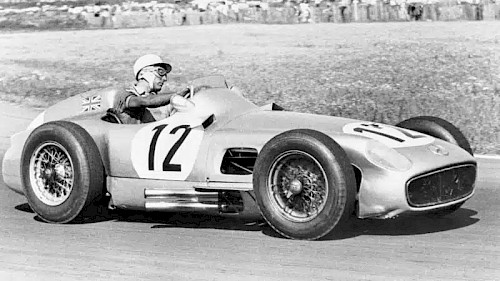 Stirling Moss and the 1955 British Grand Prix