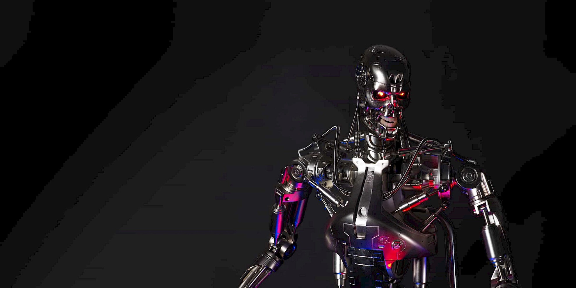 T2 Terminator T800 Endoskeleton 1:2 Halfsize Kit Movable