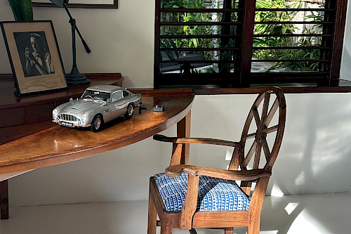 Our DB5 brings craftsmanship and friendship to a very significant Jamaican Villa