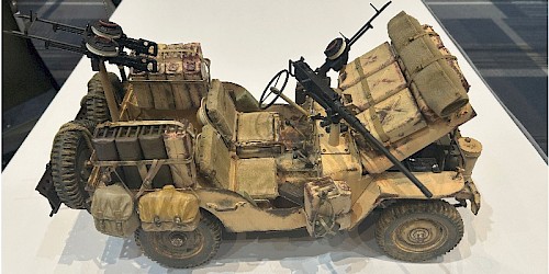 Envejecido del Jeep del SAS